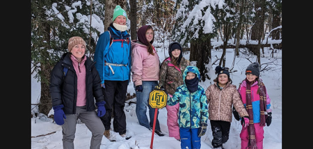 Chenango County 4-H Youth ventured with the Bullthistle Hiking Club